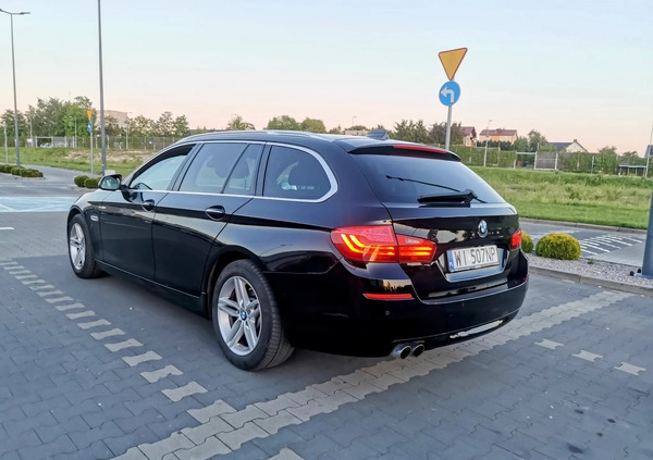 BMW Seria 5 cena 92250 przebieg: 290000, rok produkcji 2015 z Warszawa małe 781